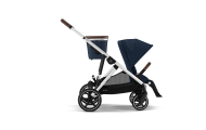 Sportinis vežimėlis Cybex Gazelle S SLV, Ocean Blue-Vaikiški vežimėliai, Sportiniai vežimėliai-e-vaikas