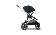 Sportinis vežimėlis Cybex Gazelle S SLV, Ocean Blue-Vaikiški vežimėliai, Sportiniai vežimėliai-e-vaikas