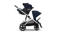Sportinis vežimėlis Cybex Gazelle S SLV, Ocean Blue-Vaikiški vežimėliai, Sportiniai vežimėliai-e-vaikas