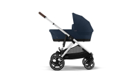 copy of Važiuoklė Cybex Priam V4 Chrome Black su juoda rankena