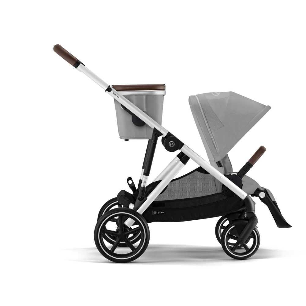 Sportinis vežimėlis Cybex Gazelle S SLV, Stone Grey-Vaikiški vežimėliai, Sportiniai vežimėliai-e-vaikas
