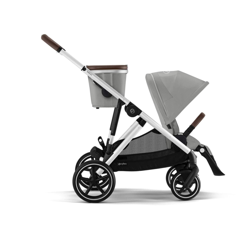 copy of Važiuoklė Cybex Priam V4 Chrome Black su juoda rankena