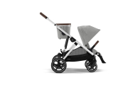 Sportinis vežimėlis Cybex Gazelle S SLV, Stone Grey-Vaikiški vežimėliai, Sportiniai vežimėliai-e-vaikas