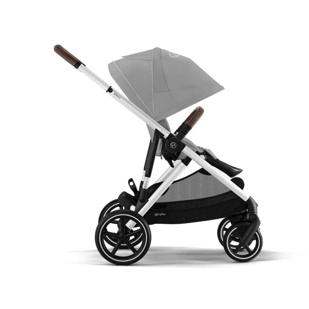 Sportinis vežimėlis Cybex Gazelle S SLV, Stone Grey-Vaikiški vežimėliai, Sportiniai vežimėliai-e-vaikas