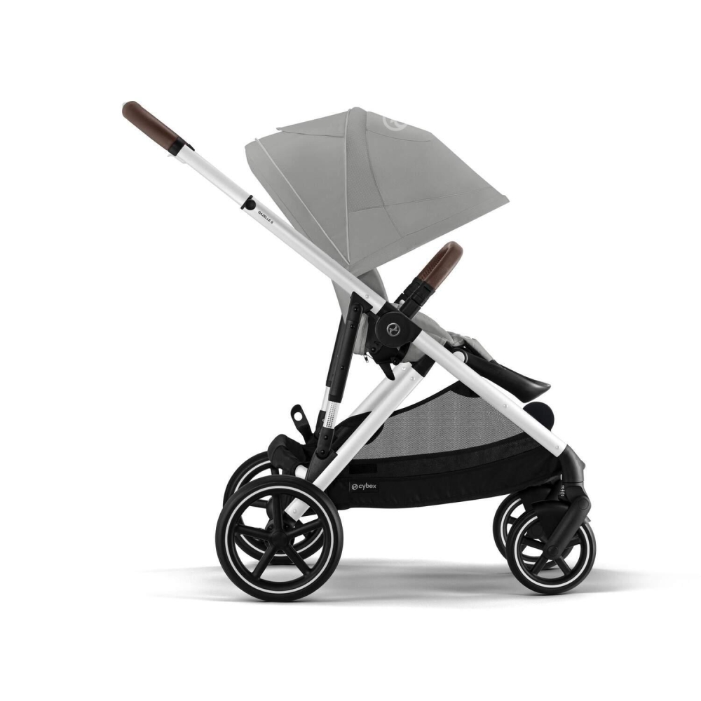 Sportinis vežimėlis Cybex Gazelle S SLV, Stone Grey-Vaikiški vežimėliai, Sportiniai vežimėliai-e-vaikas