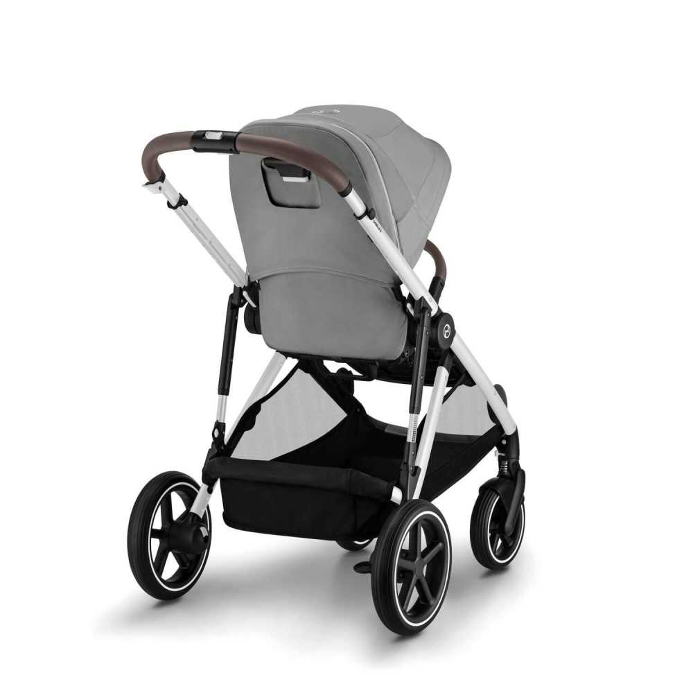 copy of Važiuoklė Cybex Priam V4 Chrome Black su juoda rankena