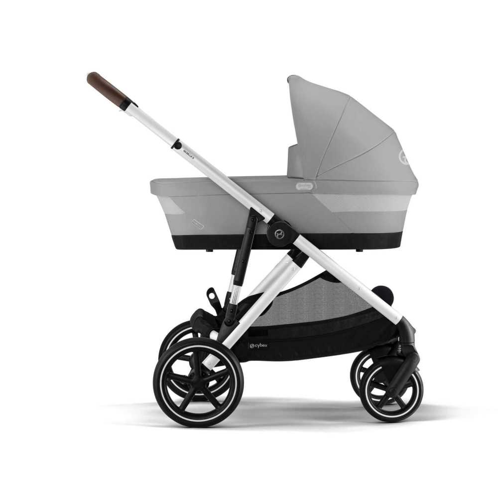 Sportinis vežimėlis Cybex Gazelle S SLV, Stone Grey-Vaikiški vežimėliai, Sportiniai vežimėliai-e-vaikas