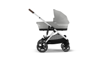 Sportinis vežimėlis Cybex Gazelle S SLV, Stone Grey-Vaikiški vežimėliai, Sportiniai vežimėliai-e-vaikas