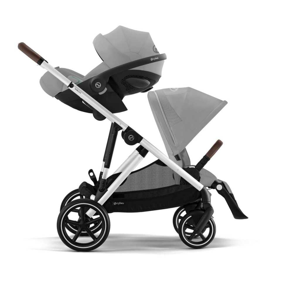 Sportinis vežimėlis Cybex Gazelle S SLV, Stone Grey-Vaikiški vežimėliai, Sportiniai vežimėliai-e-vaikas