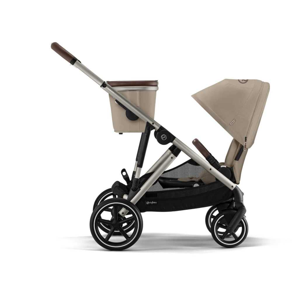 copy of Važiuoklė Cybex Priam V4 Chrome Black su juoda rankena
