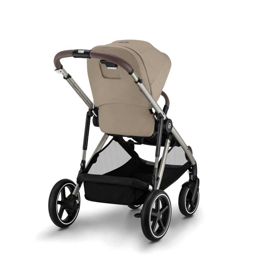 Sportinis vežimėlis Cybex Gazelle S TPE, Almond Beige-Vaikiški vežimėliai, Sportiniai vežimėliai-e-vaikas