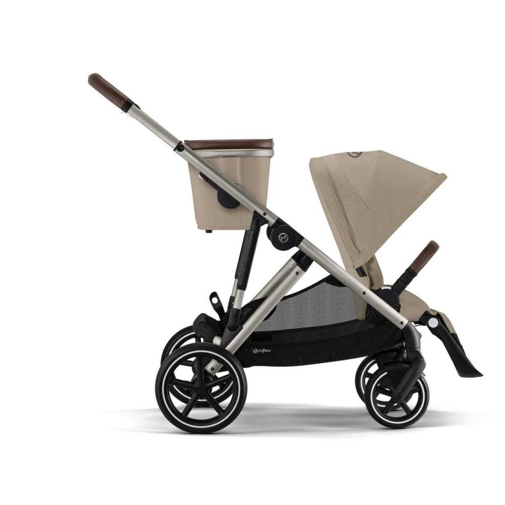 Sportinis vežimėlis Cybex Gazelle S TPE, Almond Beige-Vaikiški vežimėliai, Sportiniai vežimėliai-e-vaikas