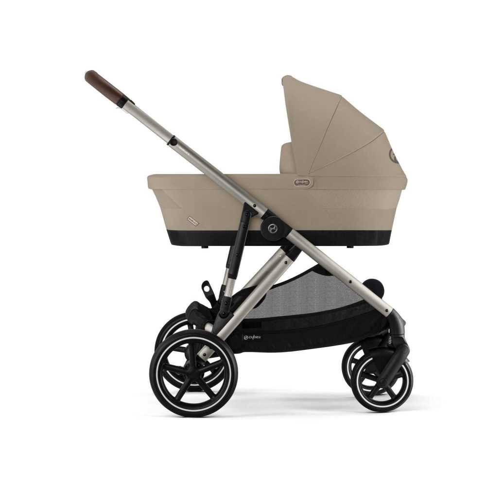 copy of Važiuoklė Cybex Priam V4 Chrome Black su juoda rankena