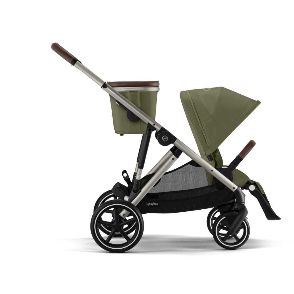 copy of Važiuoklė Cybex Priam V4 Chrome Black su juoda rankena