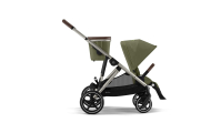 copy of Važiuoklė Cybex Priam V4 Chrome Black su juoda rankena