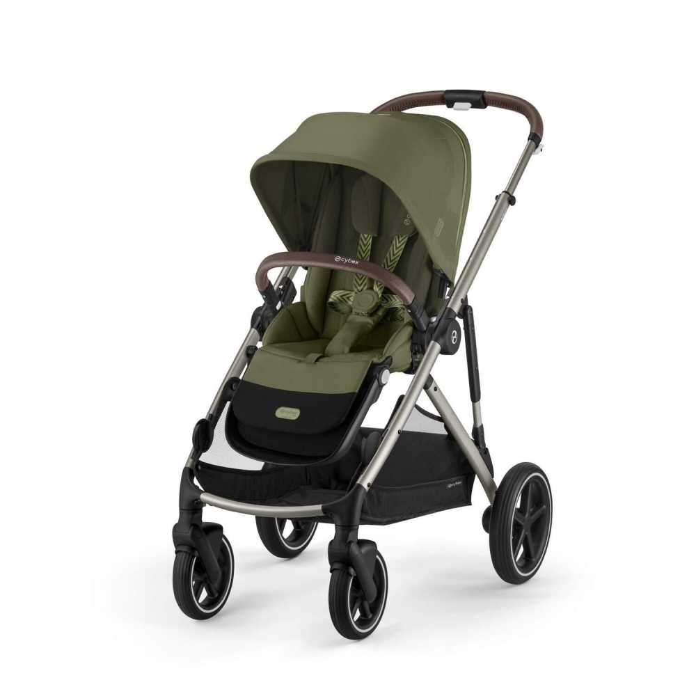copy of Važiuoklė Cybex Priam V4 Chrome Black su juoda rankena