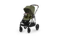 copy of Važiuoklė Cybex Priam V4 Chrome Black su juoda rankena