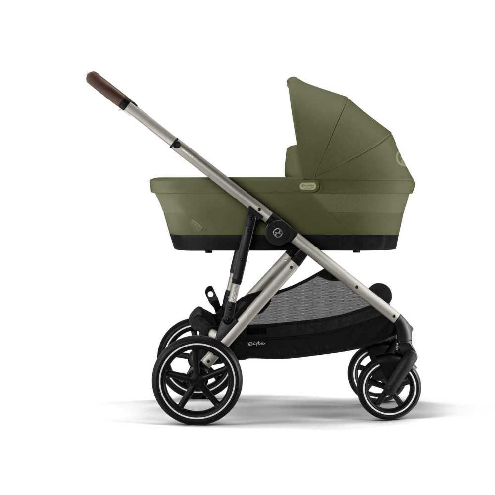 copy of Važiuoklė Cybex Priam V4 Chrome Black su juoda rankena