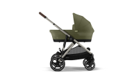 copy of Važiuoklė Cybex Priam V4 Chrome Black su juoda rankena