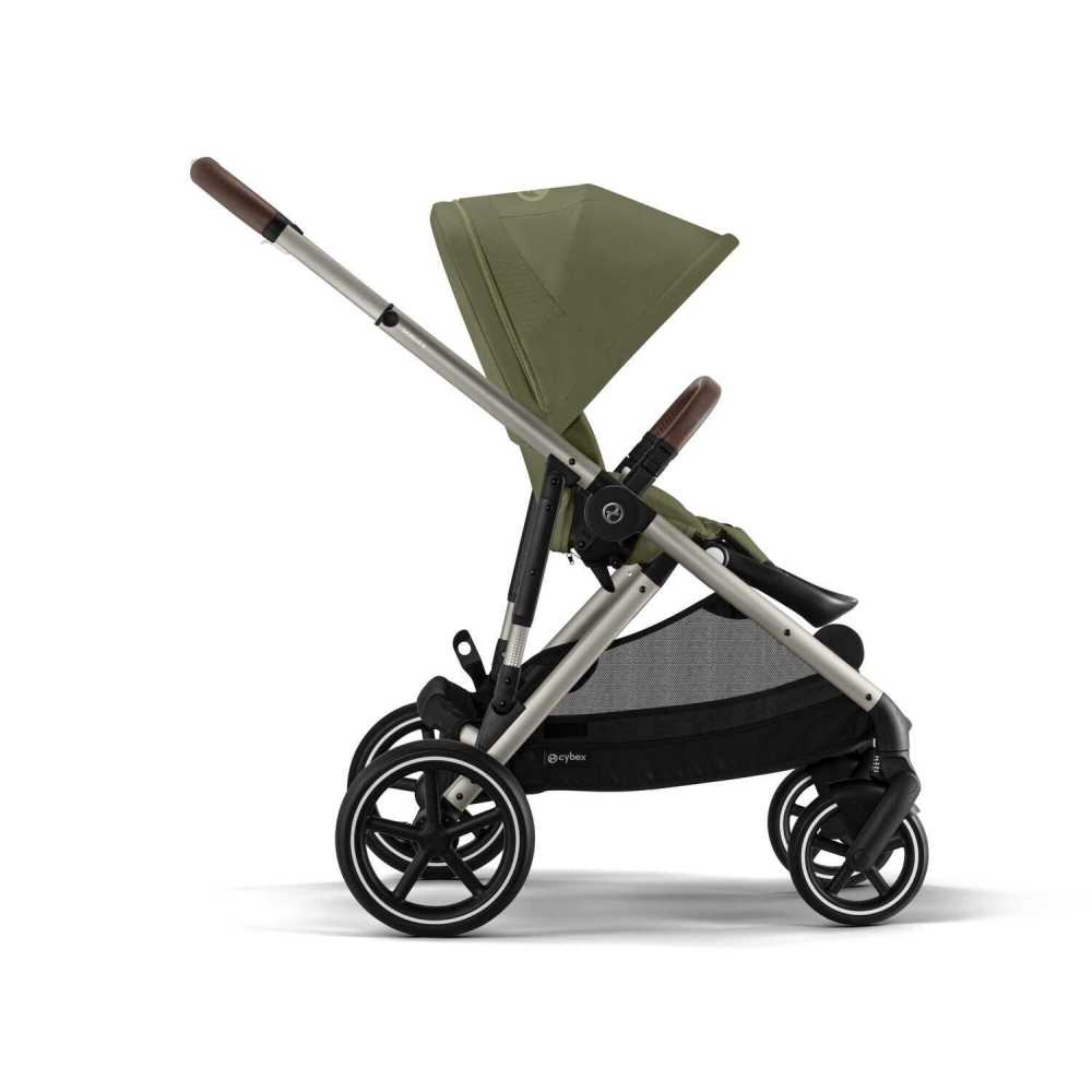 copy of Važiuoklė Cybex Priam V4 Chrome Black su juoda rankena