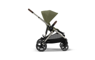 Sportinis vežimėlis Cybex Gazelle S TPE, Moss Green-Vaikiški vežimėliai, Sportiniai vežimėliai-e-vaikas