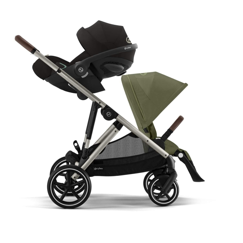 Sportinis vežimėlis Cybex Gazelle S TPE, Moss Green-Vaikiški vežimėliai, Sportiniai vežimėliai-e-vaikas