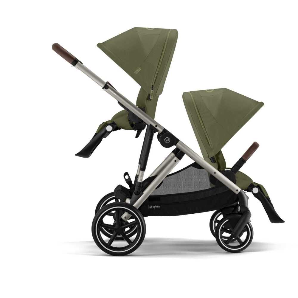 Sportinis vežimėlis Cybex Gazelle S TPE, Moss Green-Vaikiški vežimėliai, Sportiniai vežimėliai-e-vaikas