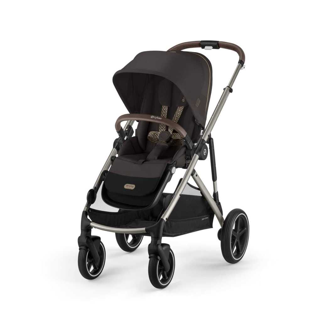 Sportinis vežimėlis Cybex Gazelle S TPE, Chocolate Brown-Vaikiški vežimėliai, Sportiniai vežimėliai-e-vaikas