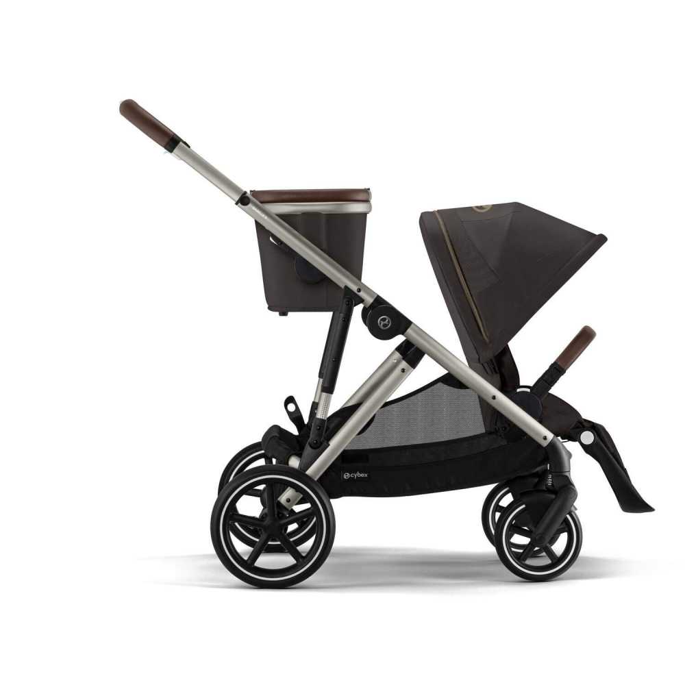 copy of Važiuoklė Cybex Priam V4 Chrome Black su juoda rankena
