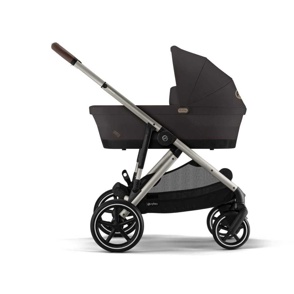 copy of Važiuoklė Cybex Priam V4 Chrome Black su juoda rankena