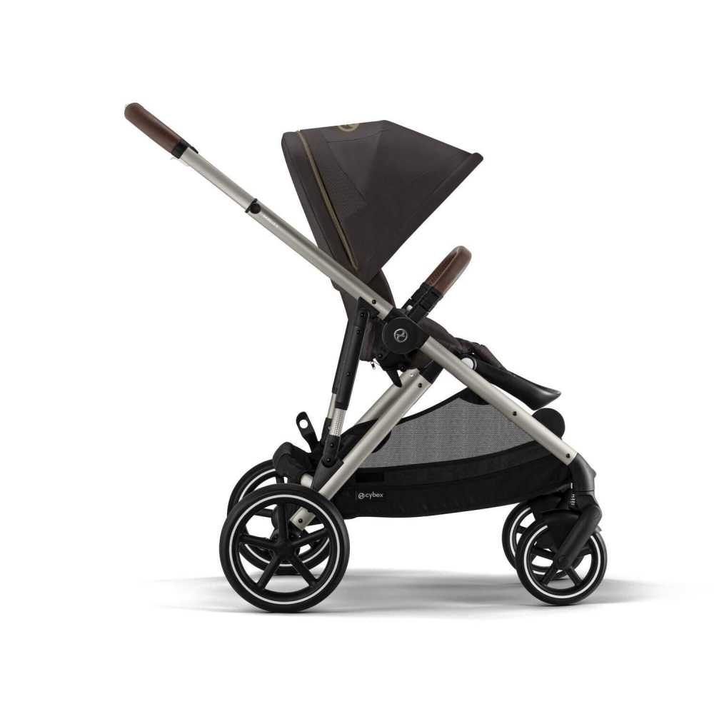 Sportinis vežimėlis Cybex Gazelle S TPE, Chocolate Brown-Vaikiški vežimėliai, Sportiniai vežimėliai-e-vaikas