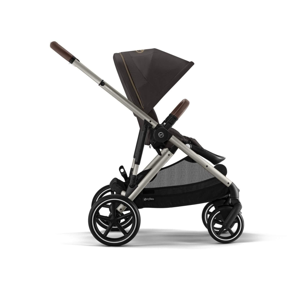 Sportinis vežimėlis Cybex Gazelle S TPE, Chocolate Brown-Vaikiški vežimėliai, Sportiniai vežimėliai-e-vaikas