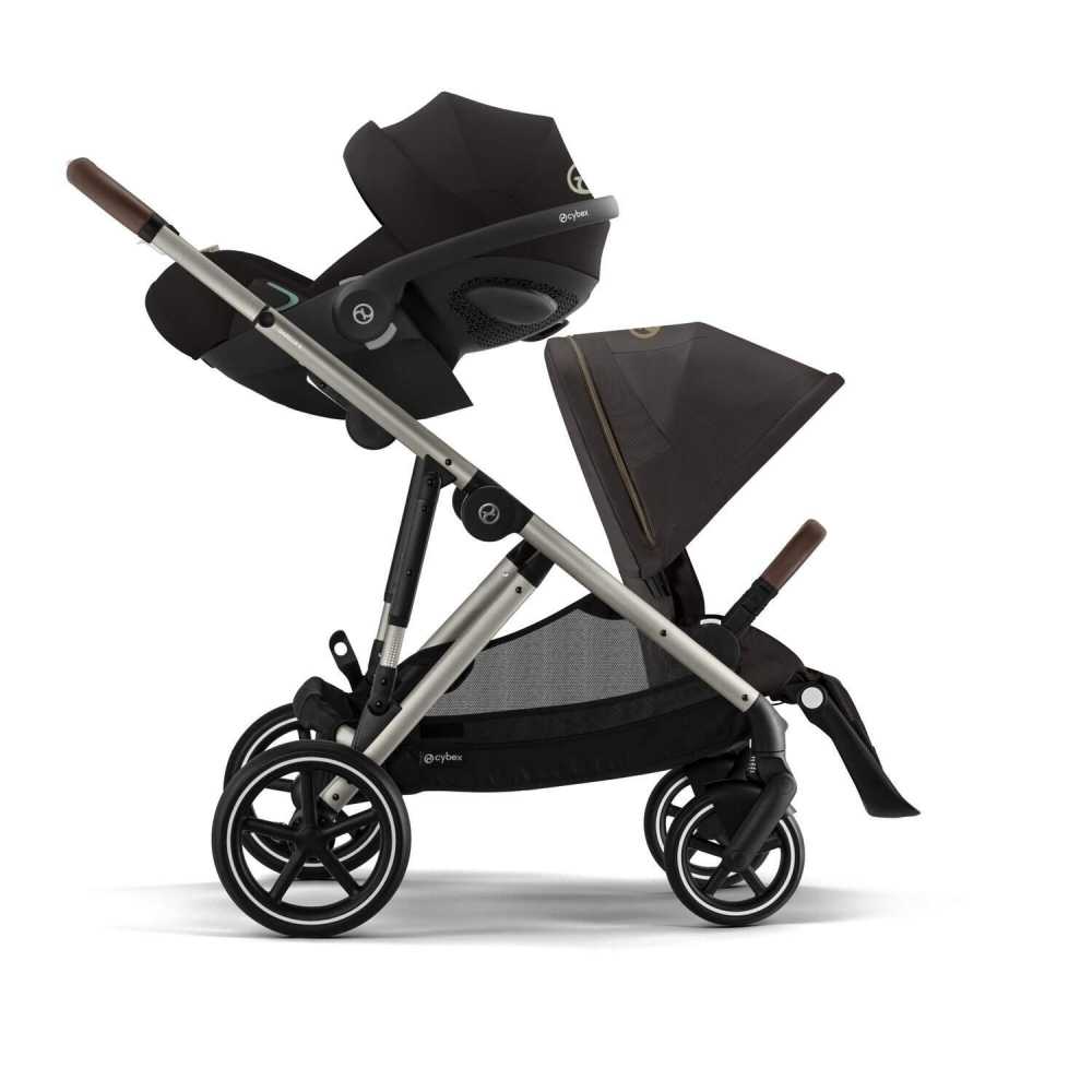 Sportinis vežimėlis Cybex Gazelle S TPE, Chocolate Brown-Vaikiški vežimėliai, Sportiniai vežimėliai-e-vaikas