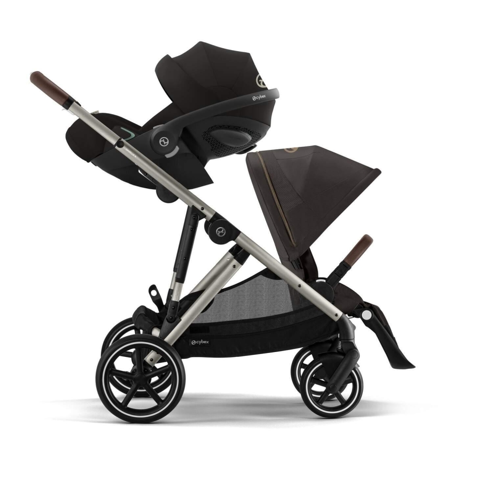 Sportinis vežimėlis Cybex Gazelle S TPE, Chocolate Brown-Vaikiški vežimėliai, Sportiniai vežimėliai-e-vaikas