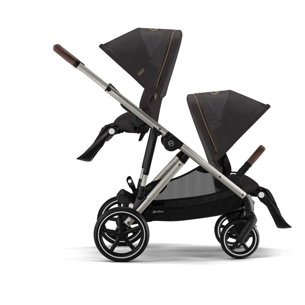 Sportinis vežimėlis Cybex Gazelle S TPE, Chocolate Brown-Vaikiški vežimėliai, Sportiniai vežimėliai-e-vaikas