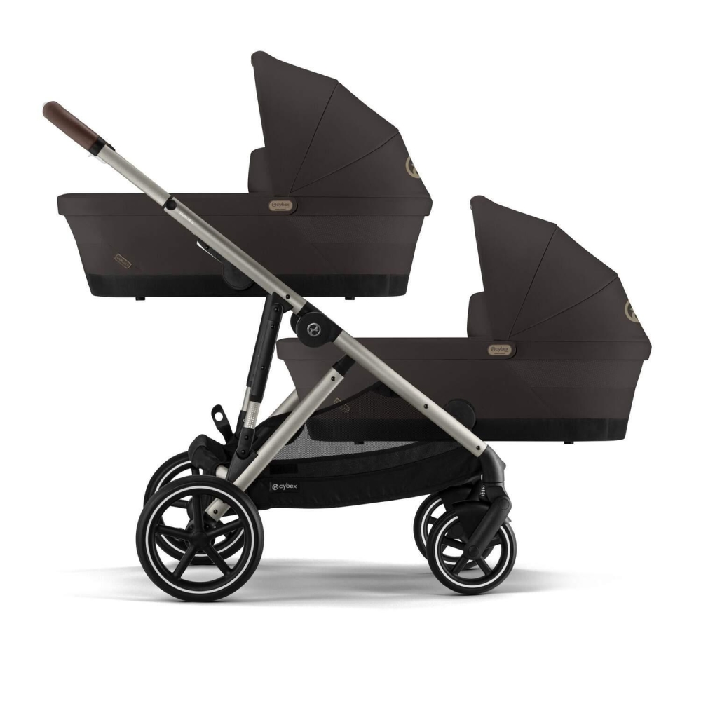 Sportinis vežimėlis Cybex Gazelle S TPE, Chocolate Brown-Vaikiški vežimėliai, Sportiniai vežimėliai-e-vaikas