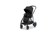 Sportinis vežimėlis Cybex e-Gazelle S BLK, Moon Black-Vaikiški vežimėliai, Sportiniai vežimėliai-e-vaikas