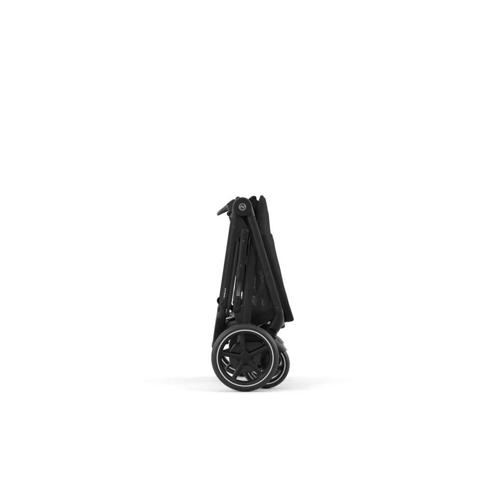 Sportinis vežimėlis Cybex e-Gazelle S BLK, Moon Black-Vaikiški vežimėliai, Sportiniai vežimėliai-e-vaikas