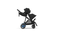 copy of Važiuoklė Cybex Priam V4 Chrome Black su juoda rankena