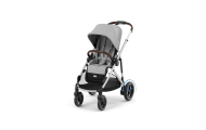 Sportinis vežimėlis Cybex e-Gazelle S SLV, Stone Grey-Vaikiški vežimėliai, Sportiniai vežimėliai-e-vaikas