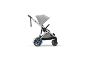 Sportinis vežimėlis Cybex e-Gazelle S SLV, Stone Grey-Vaikiški vežimėliai, Sportiniai vežimėliai-e-vaikas