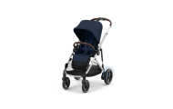 Sportinis vežimėlis Cybex e-Gazelle S SLV, Ocean Blue-Vaikiški vežimėliai, Sportiniai vežimėliai-e-vaikas