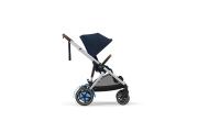 Sportinis vežimėlis Cybex e-Gazelle S SLV, Ocean Blue-Vaikiški vežimėliai, Sportiniai vežimėliai-e-vaikas
