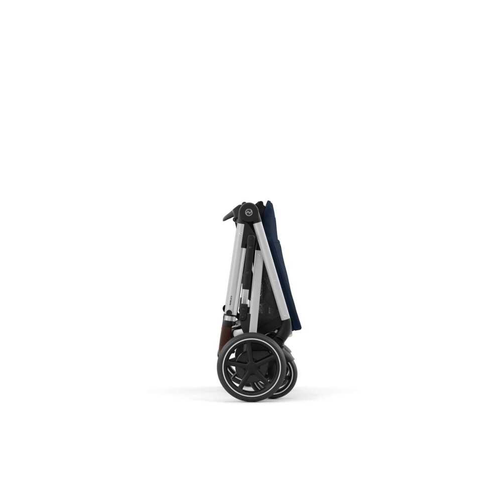 Sportinis vežimėlis Cybex e-Gazelle S SLV, Ocean Blue-Vaikiški vežimėliai, Sportiniai vežimėliai-e-vaikas