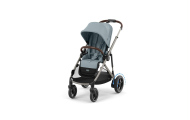 Sportinis vežimėlis Cybex e-Gazelle S TPE, Stormy Blue-Vaikiški vežimėliai, Sportiniai vežimėliai-e-vaikas