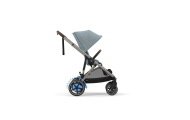 Sportinis vežimėlis Cybex e-Gazelle S TPE, Stormy Blue-Vaikiški vežimėliai, Sportiniai vežimėliai-e-vaikas