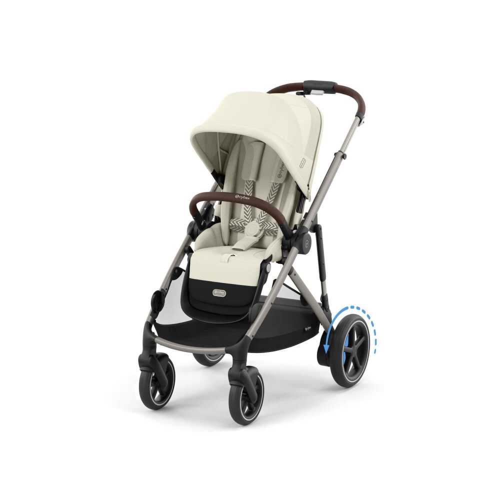 copy of Važiuoklė Cybex Priam V4 Chrome Black su juoda rankena