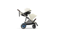 copy of Važiuoklė Cybex Priam V4 Chrome Black su juoda rankena