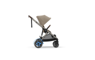 Sportinis vežimėlis Cybex e-Gazelle S TPE, Almond Beige-Vaikiški vežimėliai, Sportiniai vežimėliai-e-vaikas