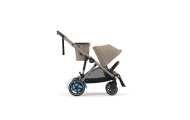 copy of Važiuoklė Cybex Priam V4 Chrome Black su juoda rankena